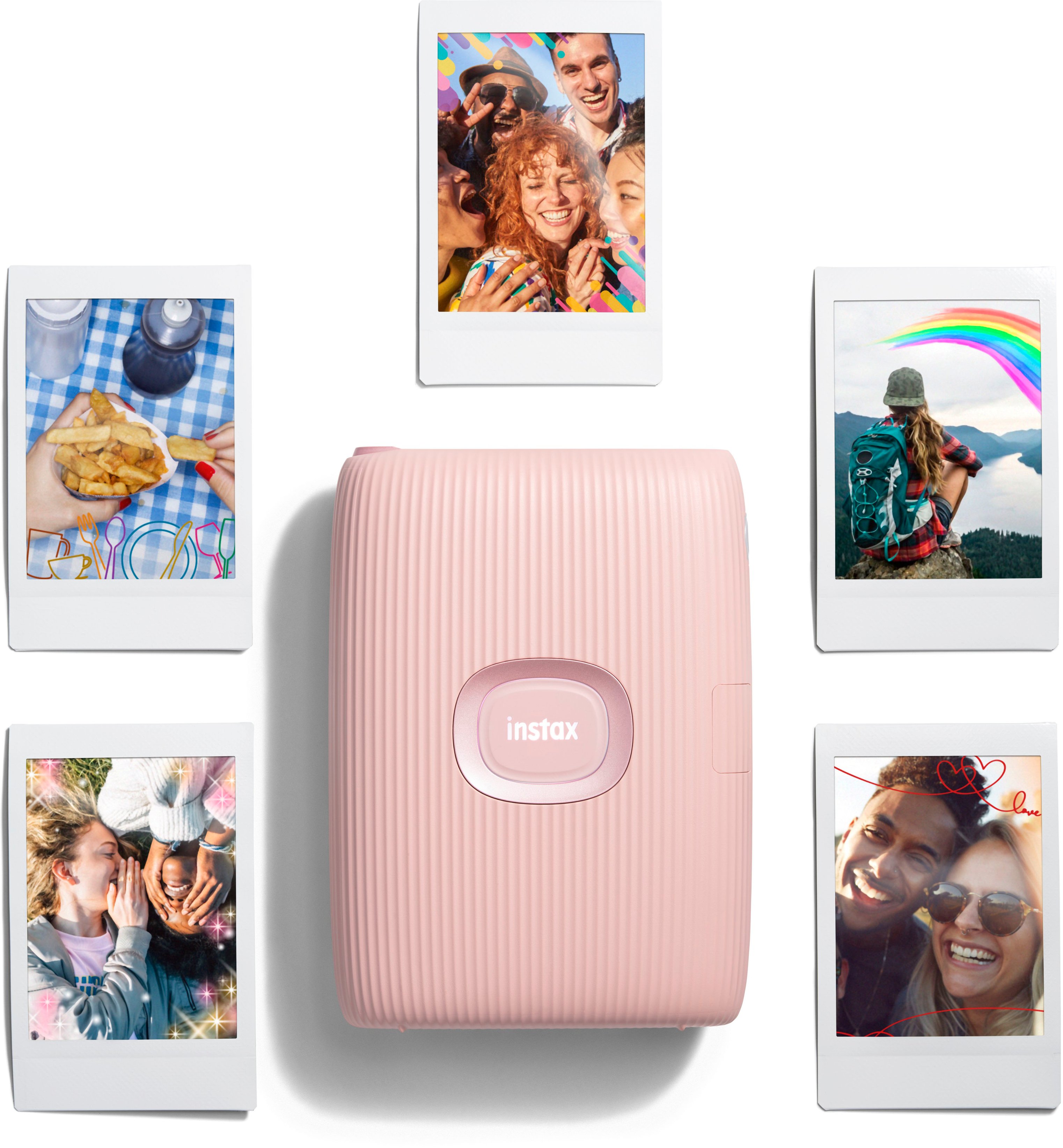Buy FujiFilm Instax Square Link Smartphone Printer Bundle (Midnight Green)  w/ Bluetooth 4.2, Prints in 12 Seconds + 2X Fujifilm Instax Square Instant  Film (40 Exposures) + Case + Album + 5X