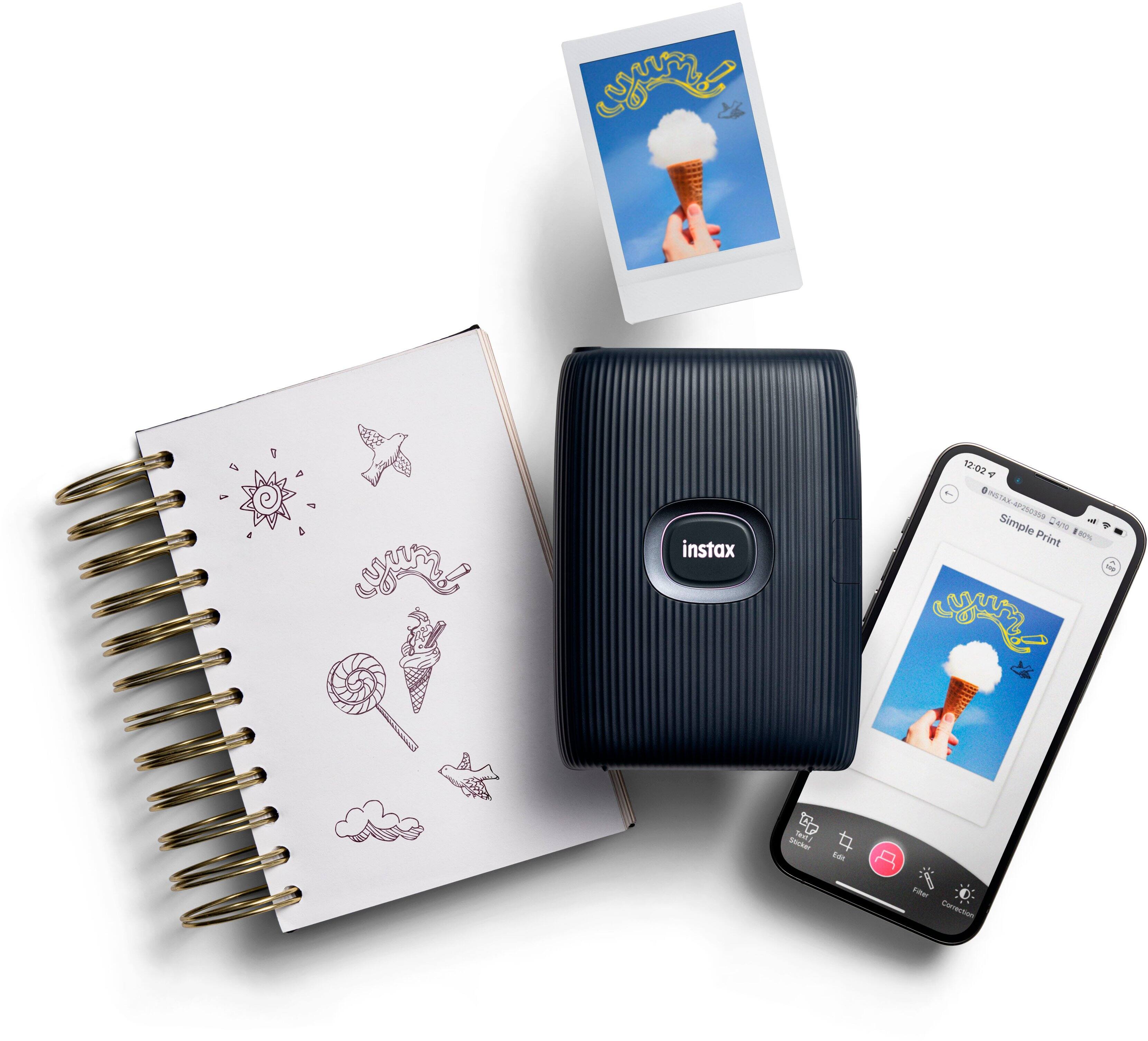 Alt View 13. Fujifilm - Instax Mini Link 2 Wireless Photo Printer - Blue.