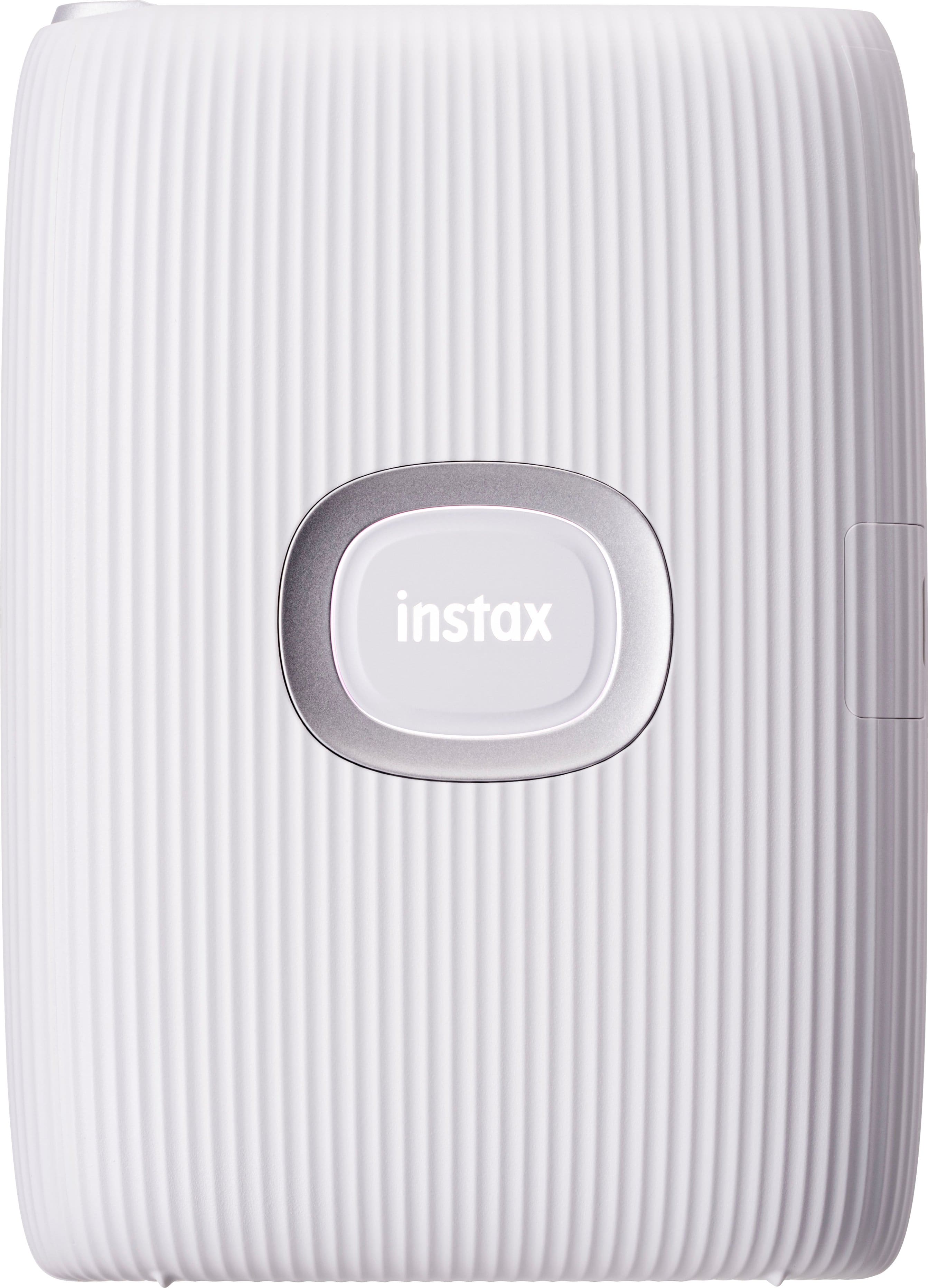 Fujifilm - Instax Mini Link 2 Wireless Photo Printer - White - Front_Zoom