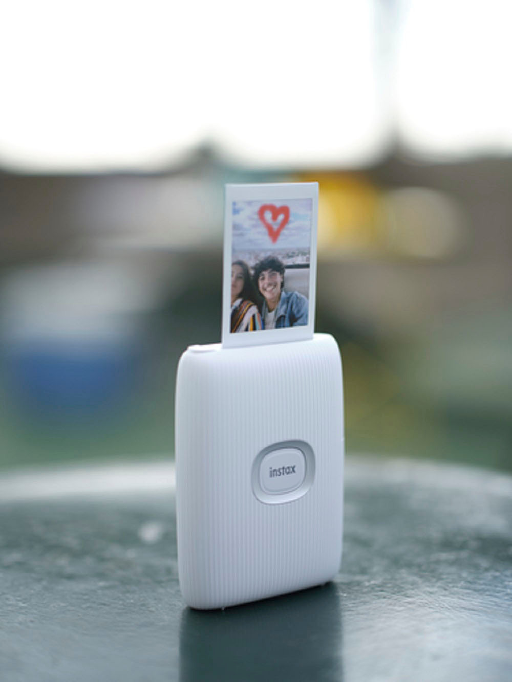Bestphones  Imprimante Instax Mini Link de Fujifilm pour téléphone  intelligent blanc