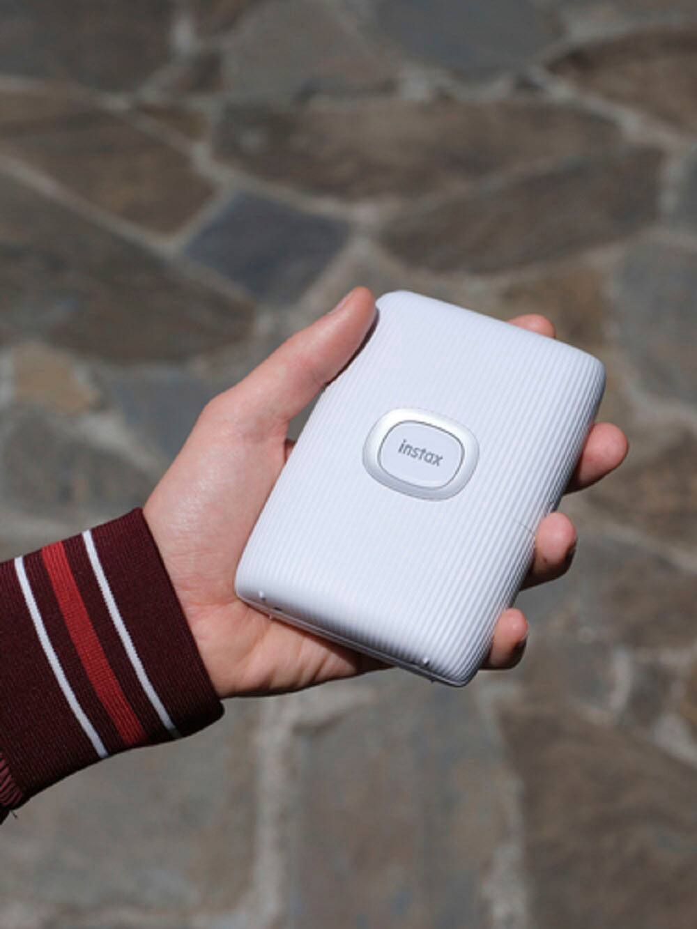 Alt View 19. Fujifilm - Instax Mini Link 2 Wireless Photo Printer - White.