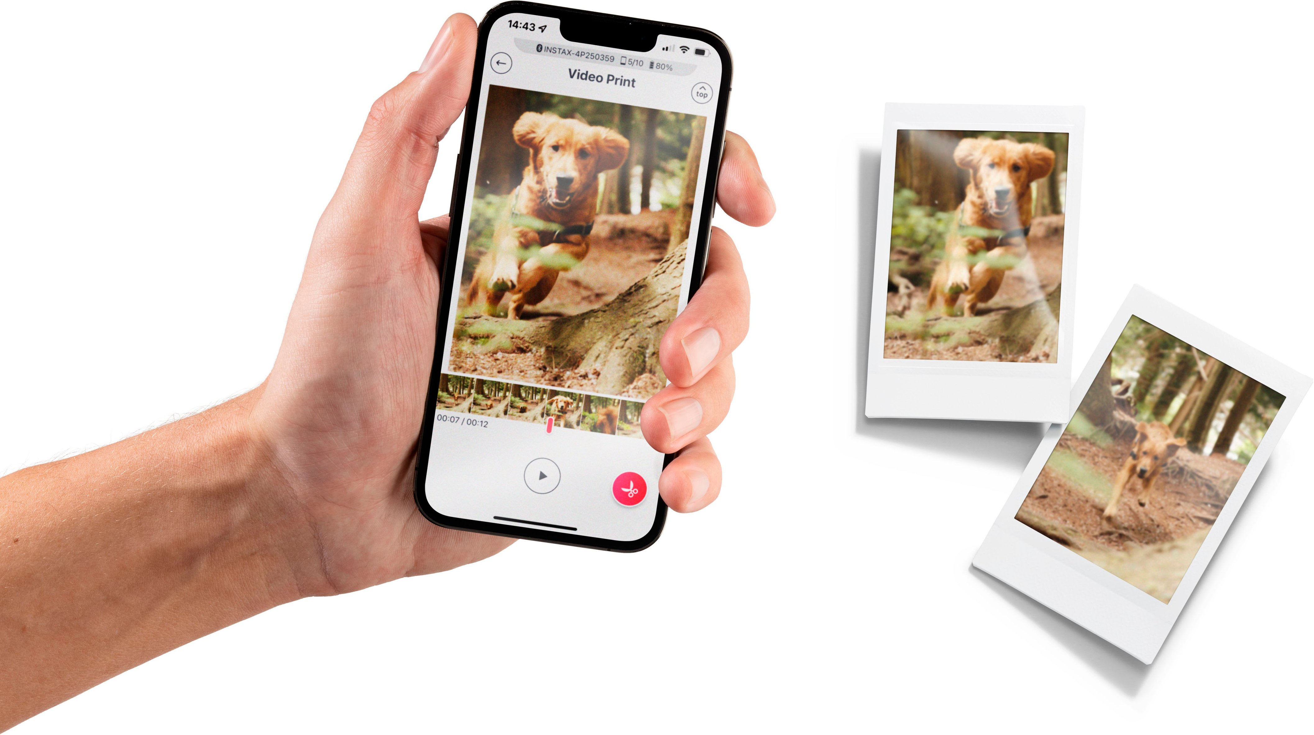 Fujifilm Instax Mini Link 2 Smartphone Photo Printer, Wireless, Portable,  and Lightweight Instant Film Printer, Bluetooth, Compatible on iPhone iOS  or