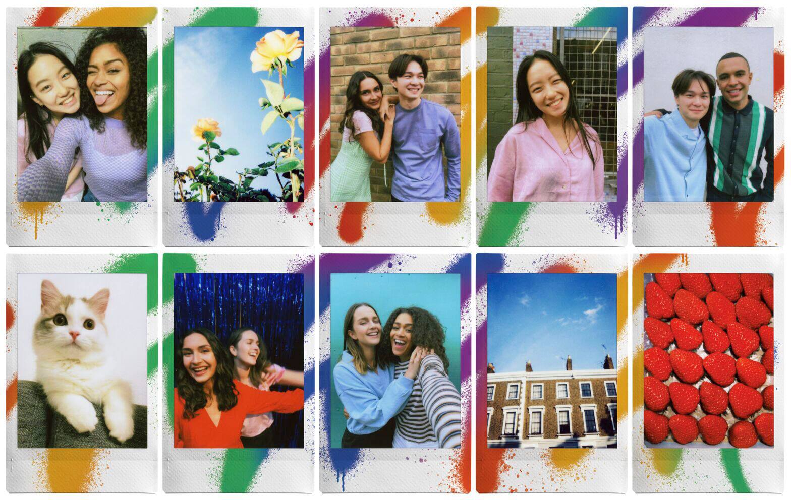 Alt View 11. Fujifilm - instax mini Spray Art Instant Film.