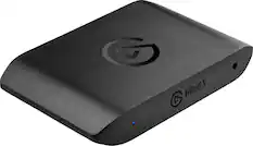 Front. Elgato - HD60 X 1080p60 HDR10 External Capture Card for PS5, PS4/Pro, Xbox Series X/S, Xbox One X/S, PC, and Mac - Black.