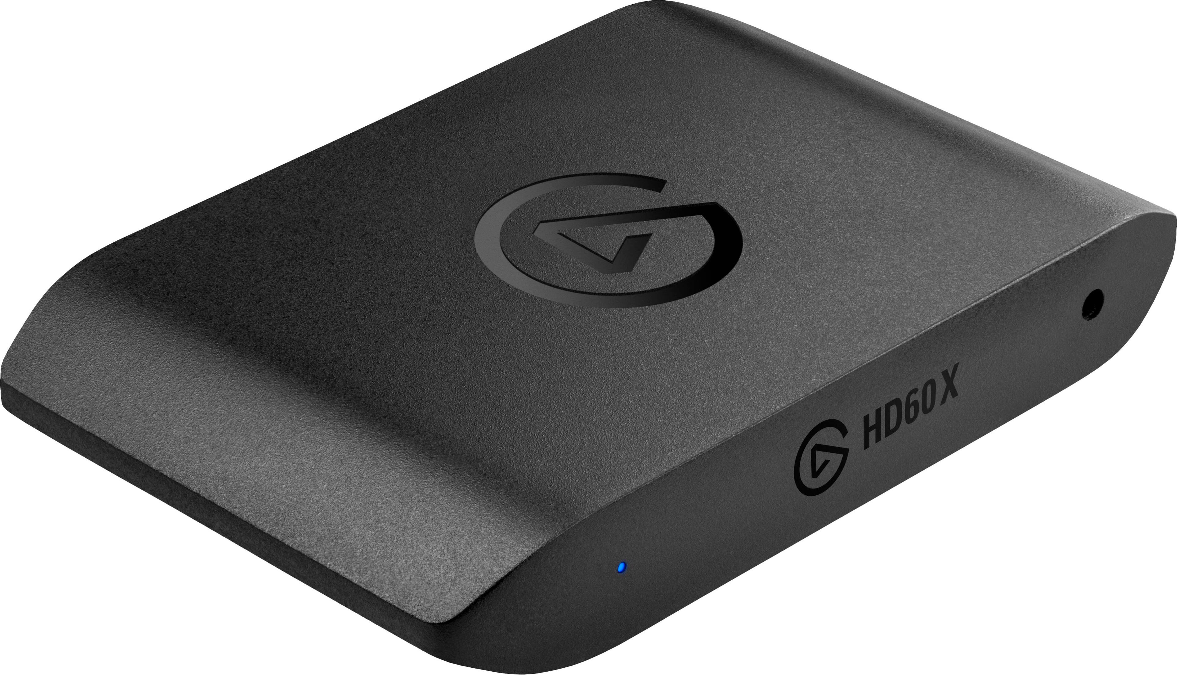 Elgato - HD60 X 1080p60 HDR10 External Capture Card for Nintendo Switch 2, PS5, PS4/Pro, Xbox, PC, and Mac - Black