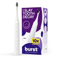 BURST - Sonic Toothbrush - White - Angle_Zoom