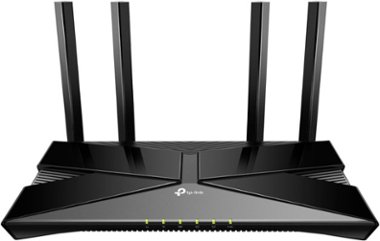 TP-Link - Archer AX3000 Pro Dual-Band Wi-Fi 6 Router - Black - Front_Zoom