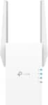 TP-Link - AX3000 Dual-Band Wi-Fi 6 Range Extender - White
