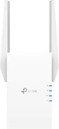 TP-Link - AX3000 Dual-Band Wi-Fi 6 Range Extender - White
