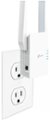 Left Zoom. TP-Link - AX3000 Dual-Band Wi-Fi 6 Range Extender - White.
