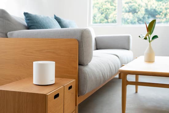 Alt View Zoom 12. TP-Link - Deco AX4300 Pro Dual-Band Wi-Fi 6 Mesh Wi-Fi System (3-Pack) - White.