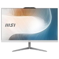 MSI - Modern AM242P 11M 23.8" All-In-One - Intel Core i3 - 8 GB Memory - 256 GB SSD - White - Front_Zoom