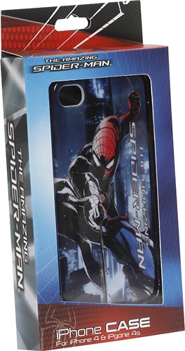  Marvel - Spider-Man Hologram Case for Apple® iPhone® 4 and 4S - Black