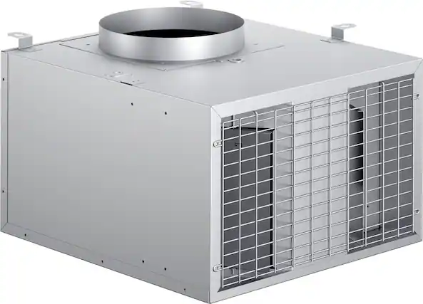 Front. Thermador - 1000 CFM Remote Blower - Silver.
