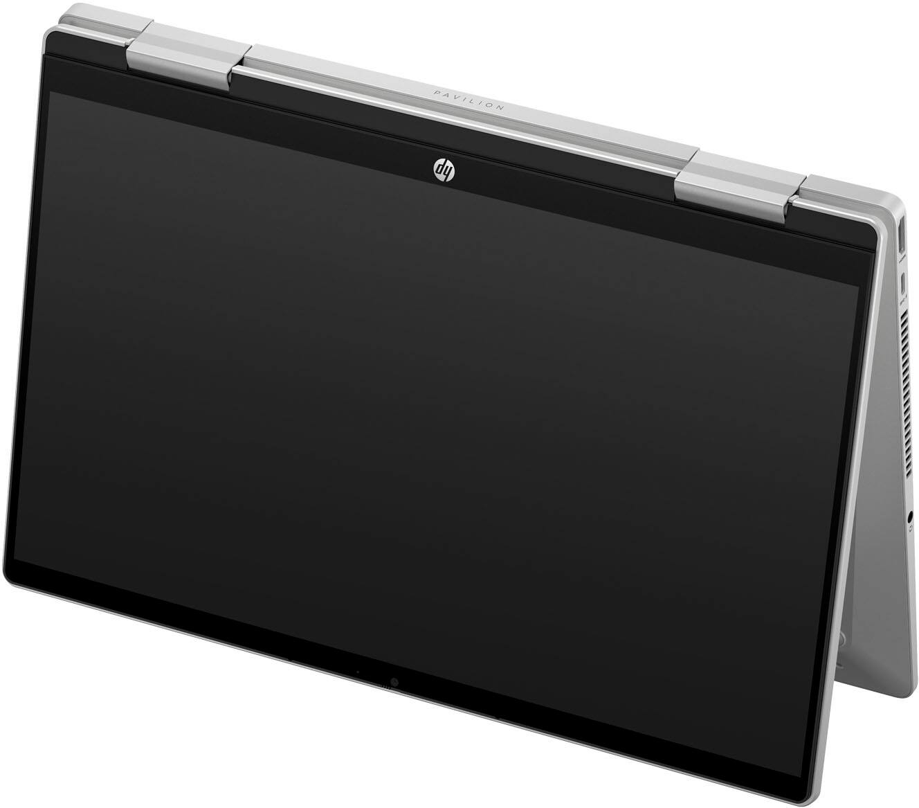 Alt View 11. HP - Pavilion x360 2-in-1 14" Touch-Screen Laptop - Intel Core i5 - 8GB Memory - 512GB SSD - Natural Silver.