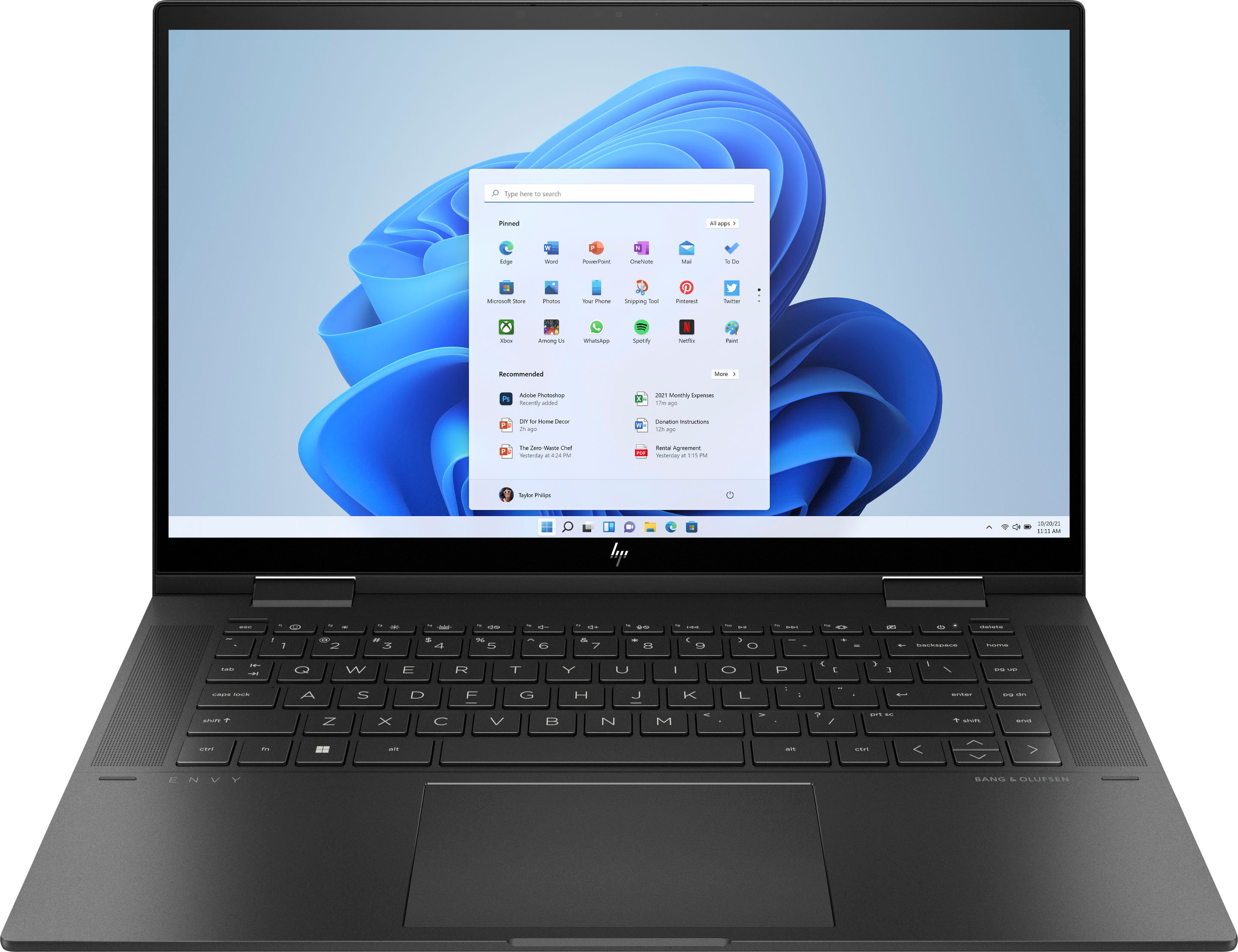 HP – ENVY x360 2-in-1 15.6″ Touch-Screen Laptop – AMD Ryzen 5 5625U – 8GB Memory – 256GB SSD – Nightfall Black