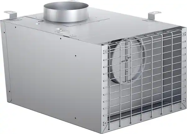 Front. Thermador - 600 CFM Remote Blower - Silver.