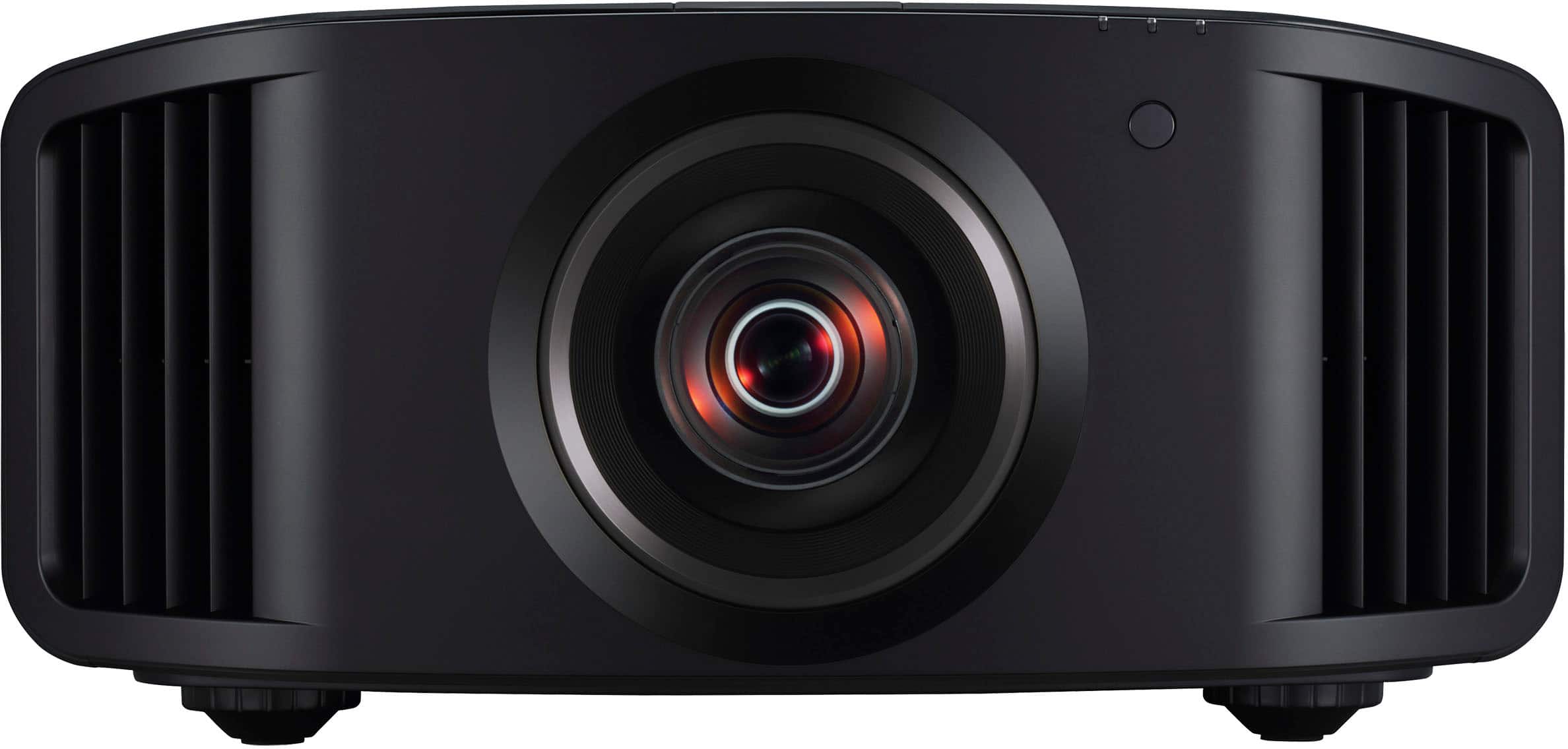 Front. JVC - JVC DLA-NP5 D-ILA 4K Home Theater Projector, 40,000:1 Native Contrast, 4K/120P, HDR, HDR10+, Frame Adapt HDR - Black.