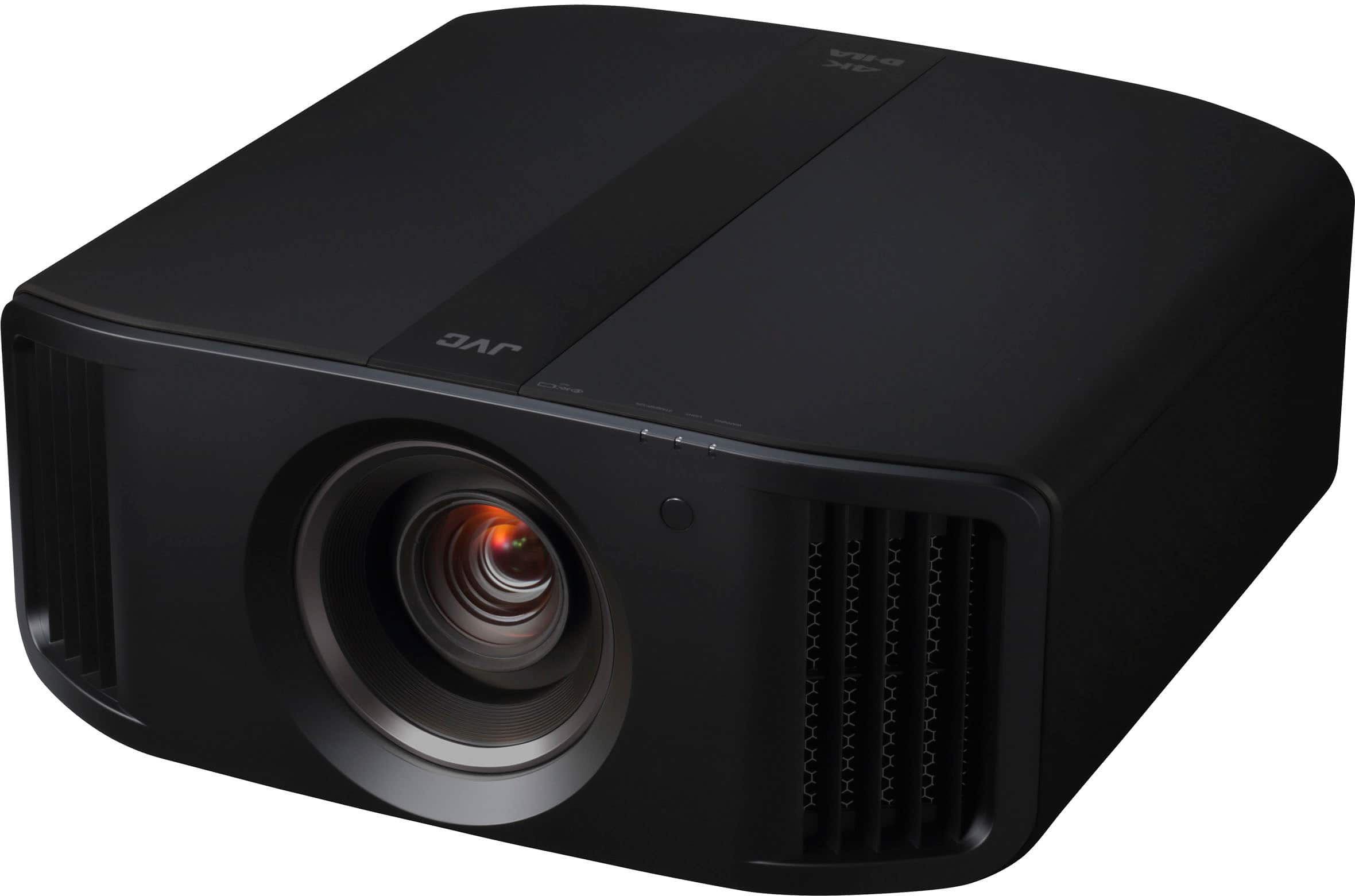 Left. JVC - JVC DLA-NP5 D-ILA 4K Home Theater Projector, 40,000:1 Native Contrast, 4K/120P, HDR, HDR10+, Frame Adapt HDR - Black.