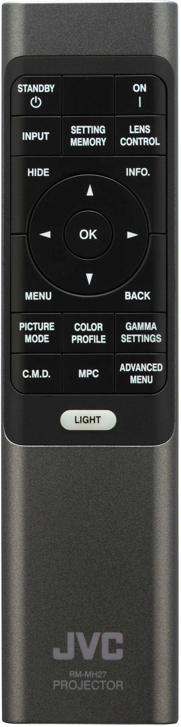 Alt View 18. JVC - JVC DLA-NP5 D-ILA 4K Home Theater Projector, 40,000:1 Native Contrast, 4K/120P, HDR, HDR10+, Frame Adapt HDR - Black.