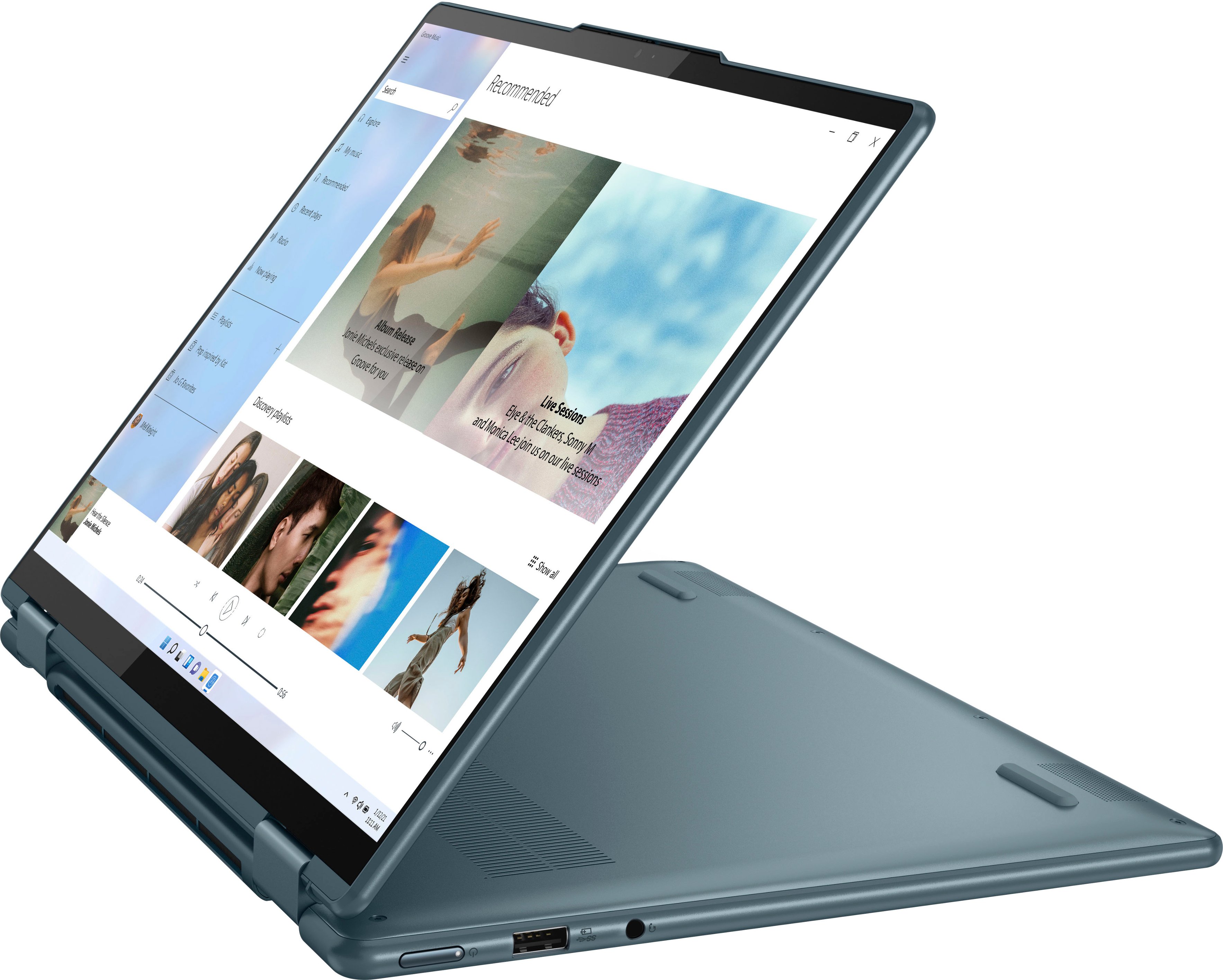 Lenovo Yoga 7i Laptop 16GB Platform 82QE000KUS Memory 2-in-1 Stone SSD Evo Core Blue - 512GB Best Touch Intel 2.2K Buy i7-1255U 14