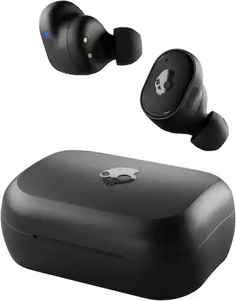 Front. Skullcandy - Grind True Wireless In-Ear Headphones - Black.