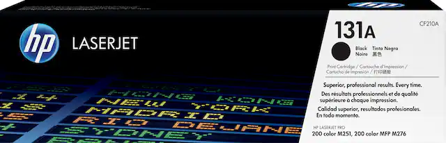 Front. HP - 131A Standard Capacity - Toner Cartridge - Black.