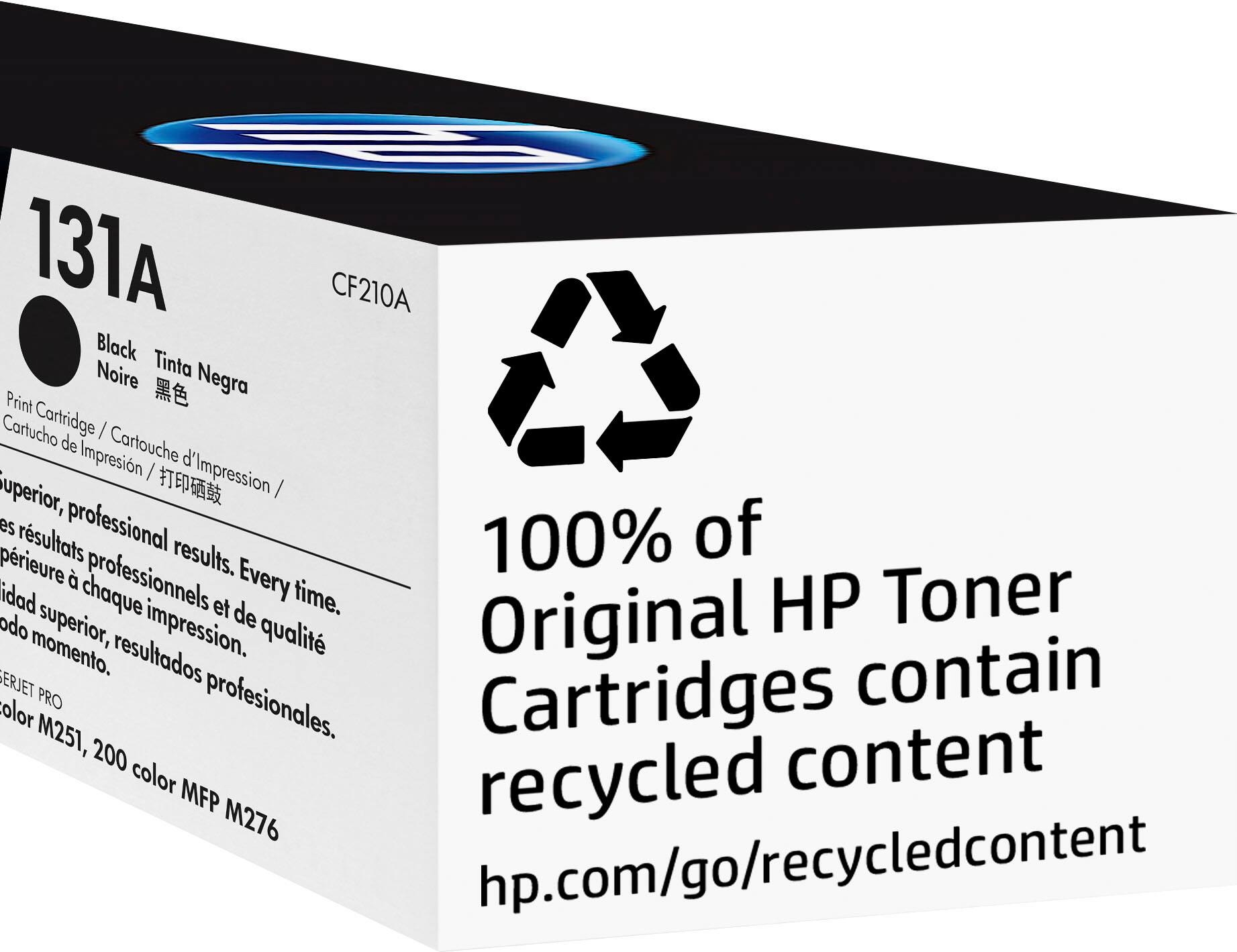 Alt View 11. HP - 131A Standard Capacity - Toner Cartridge - Black.