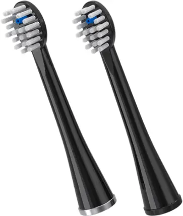 Alt View 11. Waterpik - Sonic-Fusion Compact Replacement Flossing Brush Heads - Black.