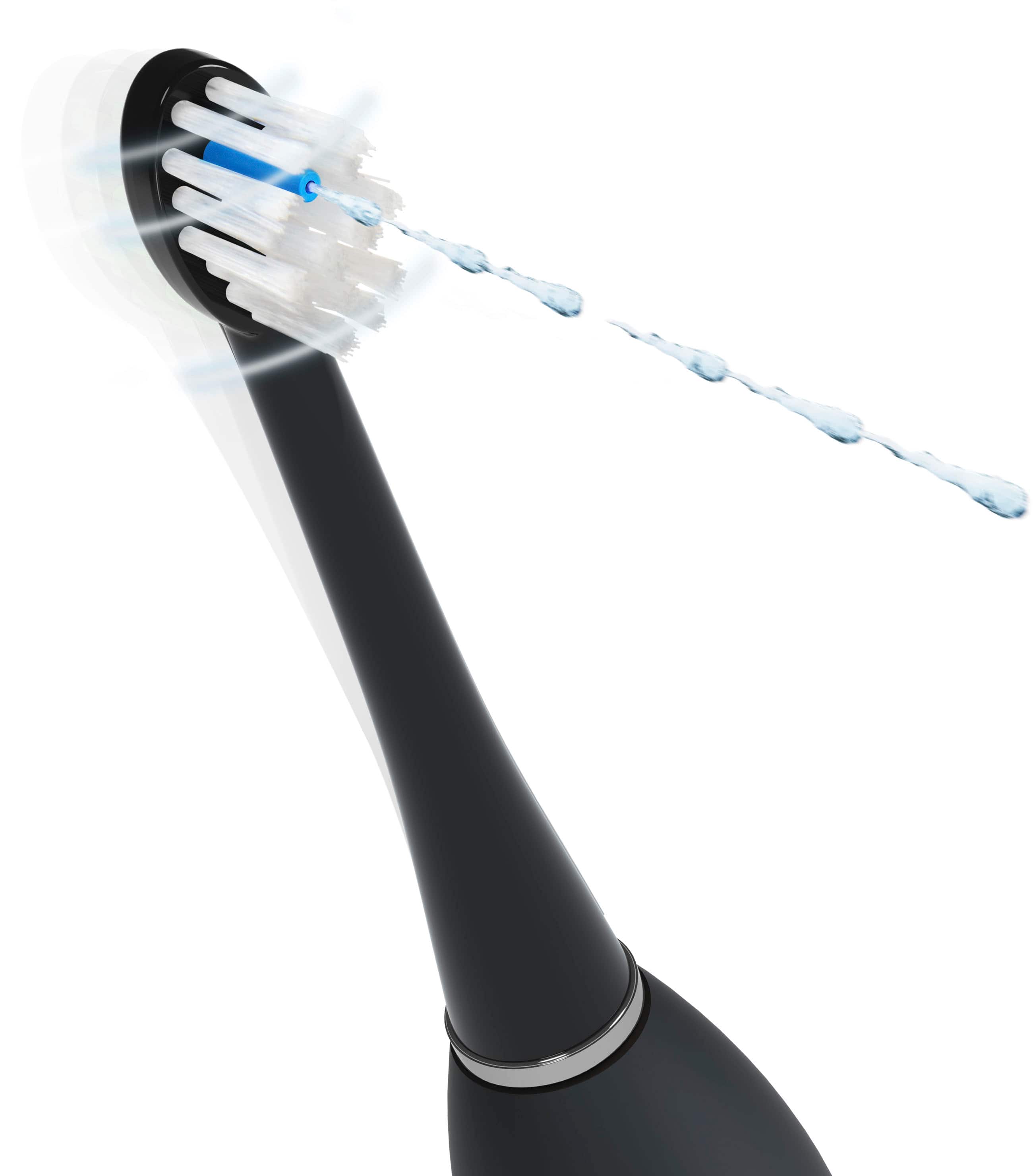 Alt View 14. Waterpik - Sonic-Fusion Compact Replacement Flossing Brush Heads - Black.