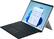 Front. Microsoft - Surface Pro 8 – 13” Touch Screen – Intel Core i5 – 8GB Memory – 128GB SSD – Device with Black Keyboard - Platinum.