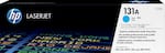 Front. HP - 131A Toner Cartridge - Cyan.