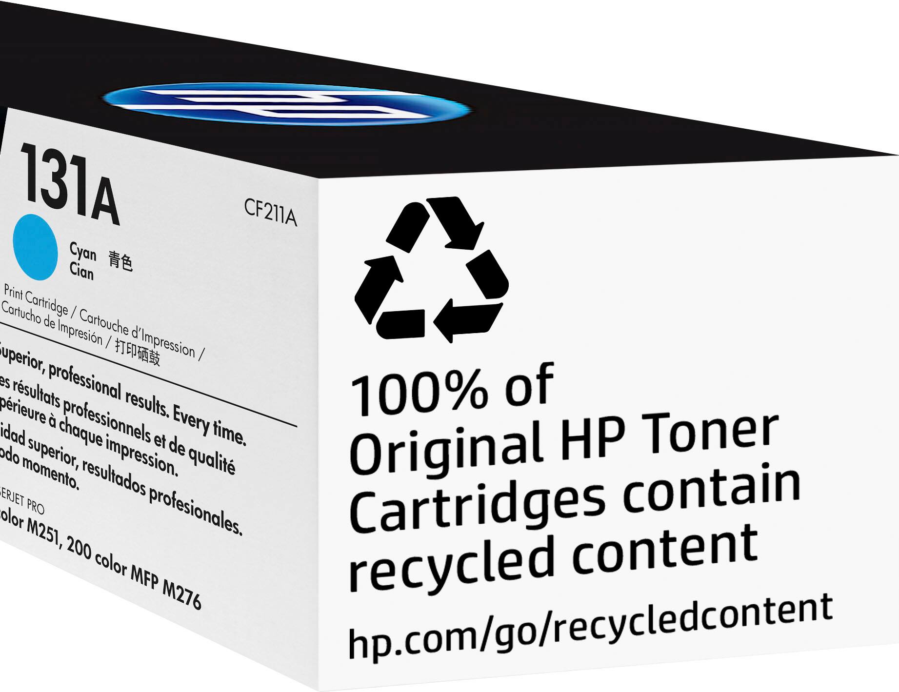 Alt View 11. HP - 131A Toner Cartridge - Cyan.