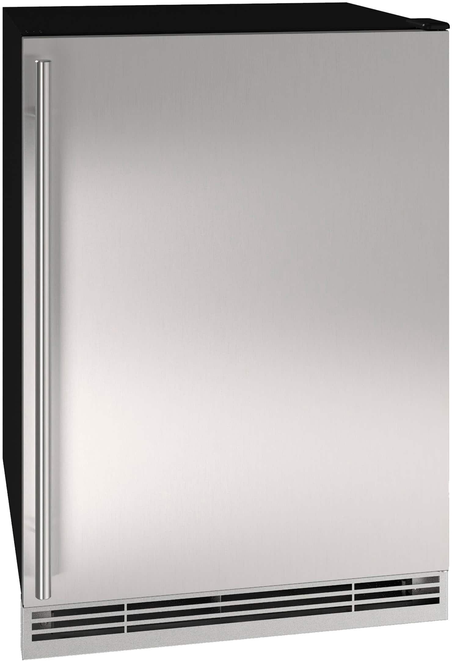 Angle. U-Line - 1 Class 5.7 Cu. Ft. Compact Refrigerator - Stainless Steel.