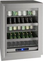 U-Line - 5 Class 5.2 Cu Ft Compact Refrigerator - Stainless Steel - Angle_Zoom