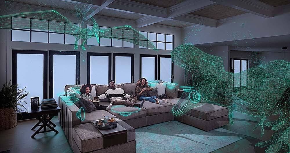 Lovesac 8 Seats + 10 Sides Standard StealthTech 10 Speaker