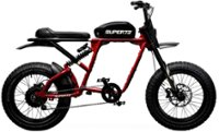 Super73 - RX Electric Motorbike w/ 75+ mile max operating range & 28+ mph max speed - Carmine Red - Front_Zoom