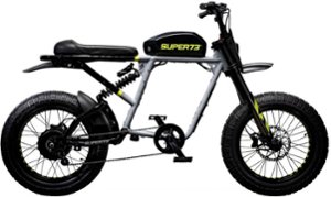 Super73 - RX Electric Motorbike w/ 75+ mile max operating range & 28+ mph max speed - Rhino Gray - Front_Zoom