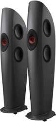 KEF BLADE ONE META (EACH) - CHARCOAL GREY RED - Front_Zoom