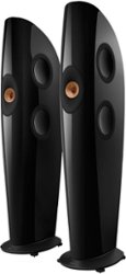 KEF BLADE ONE META (EACH) - PIANO BLACK COPPER - Front_Zoom