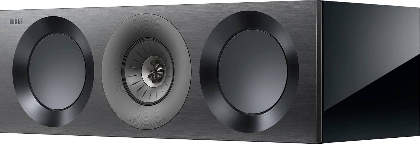 Angle View: KEF REFERENCE META - BLACK GREY