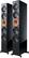 Angle. KEF - KEF REFERENCE FIVE META FLOORSTANDING SPEAKER (Each) - BLACK COPPER.
