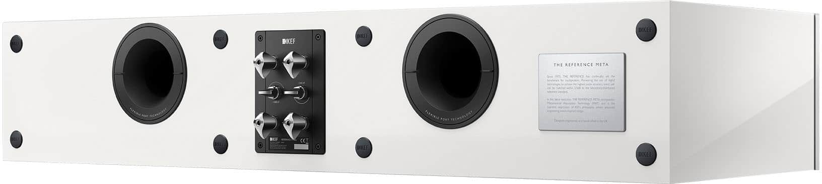 Back View: KEF REFERENCE META - WHITE