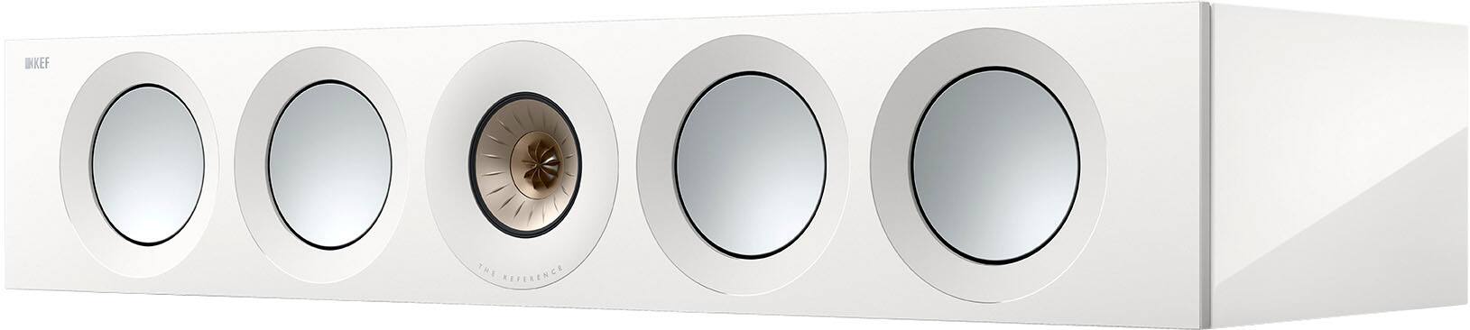 Angle. KEF - KEF REFERENCE FOUR META CENTER SPEAKER (Each) - WHITE.