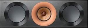 KEF REFERENCE TWO META CENTER SPEAKER (EACH) - BLACK COPPER - Front_Zoom