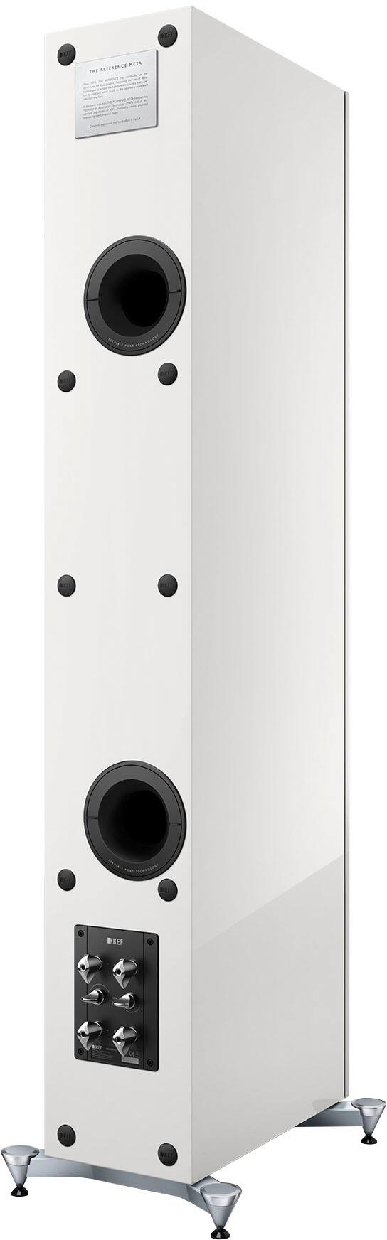 Back. KEF - KEF REFERENCE FIVE META FLOORSTANDING SPEAKER (Each) - WHITE.