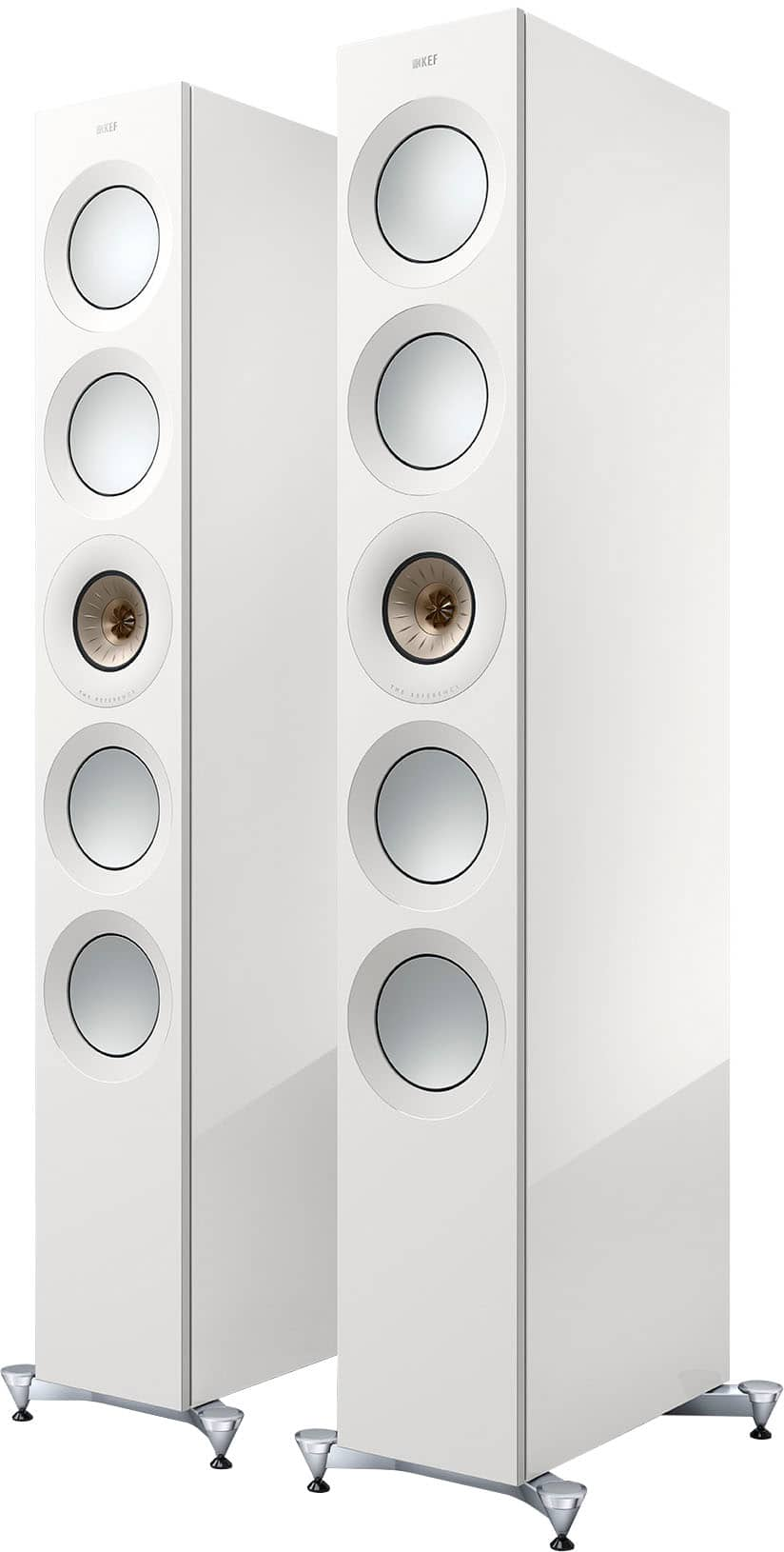 Angle View: KEF REFERENCE META - WHITE