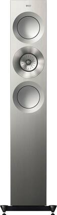 KEF - REFERENCE THREE META FLOORSTANDING SPEAKER (EACH) - SILVER SATIN WALNUT