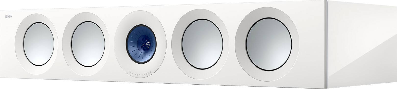 Angle. KEF - KEF REFERENCE FOUR META CENTER SPEAKER (Each) - WHITE BLUE.