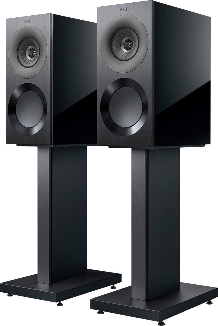 Alt View 12. KEF - S1-RF1 Floor Stand - Black.
